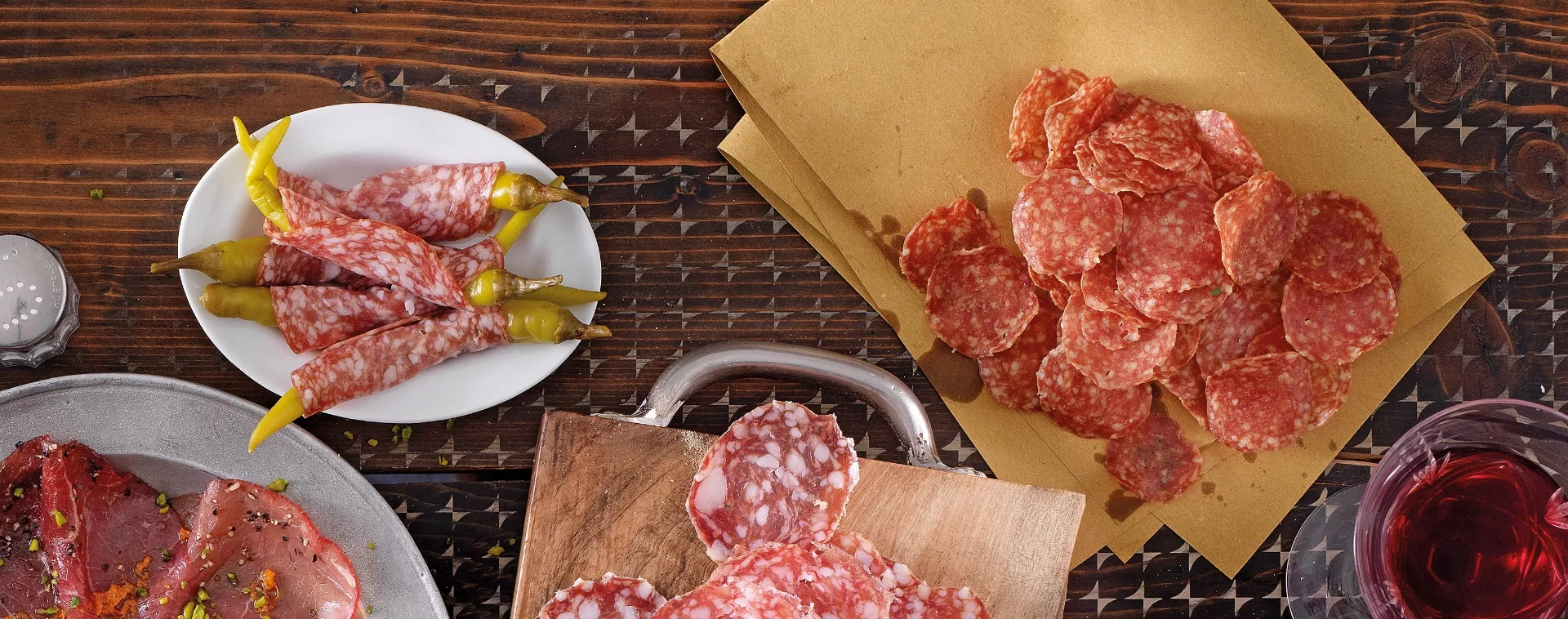 Recette  Chips de salami à base de Rapellino Classico